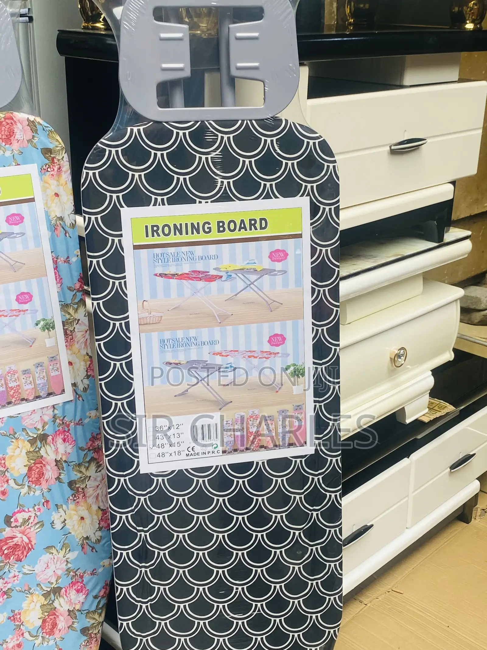 Foreign Ironing Board