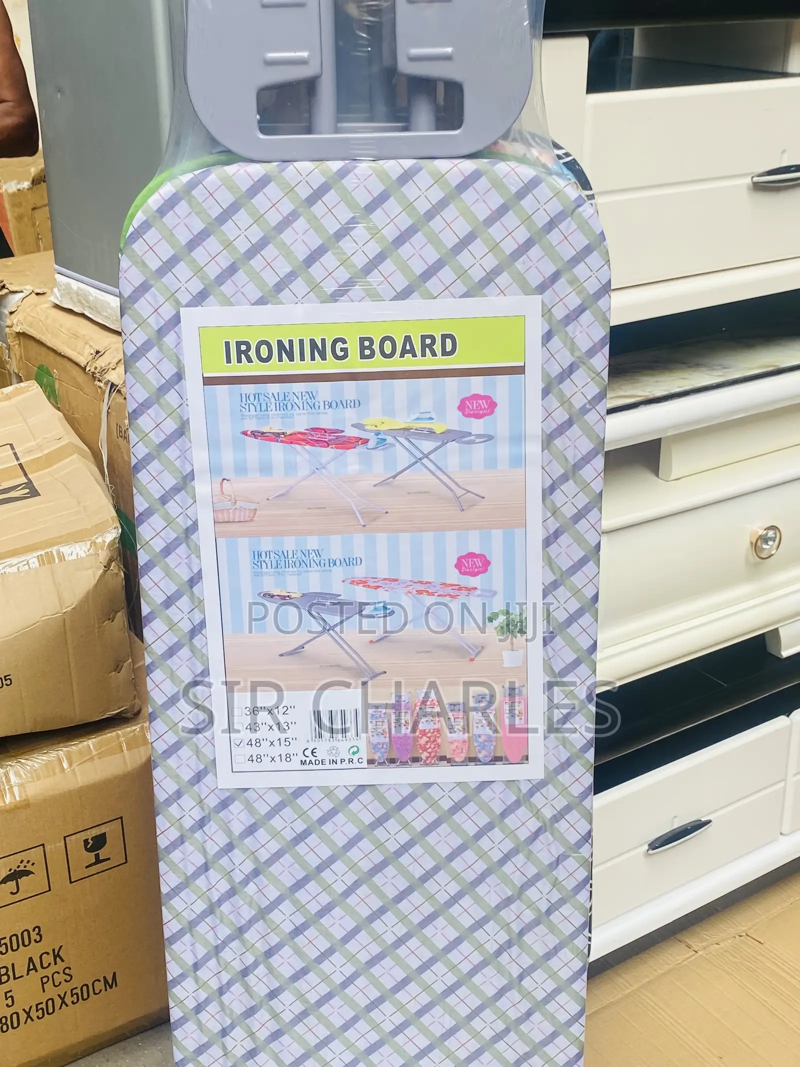 Foreign Ironing Board