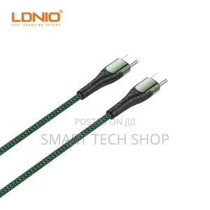 Super Ldnio Lc101 60w T Type-c To Type-c Usb Cable Charge 1m Pd Fast
