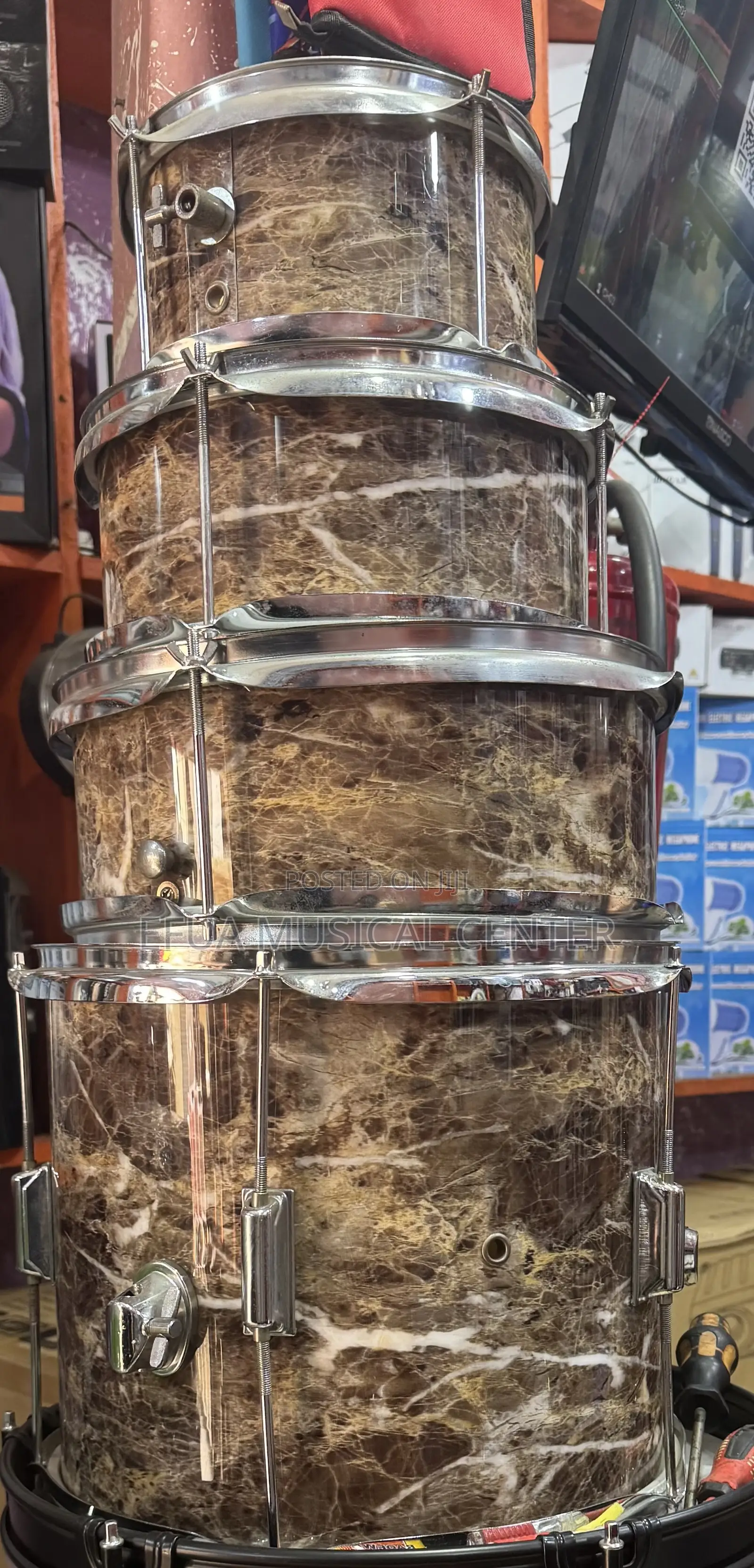 5-Piece Drum Set Yamaha