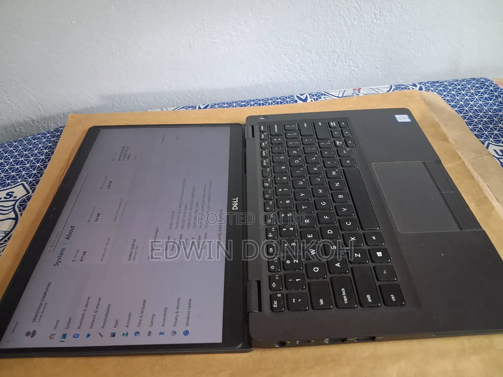 Laptop Dell Latitude 5300 8GB Intel Core I5 SSD 512GB