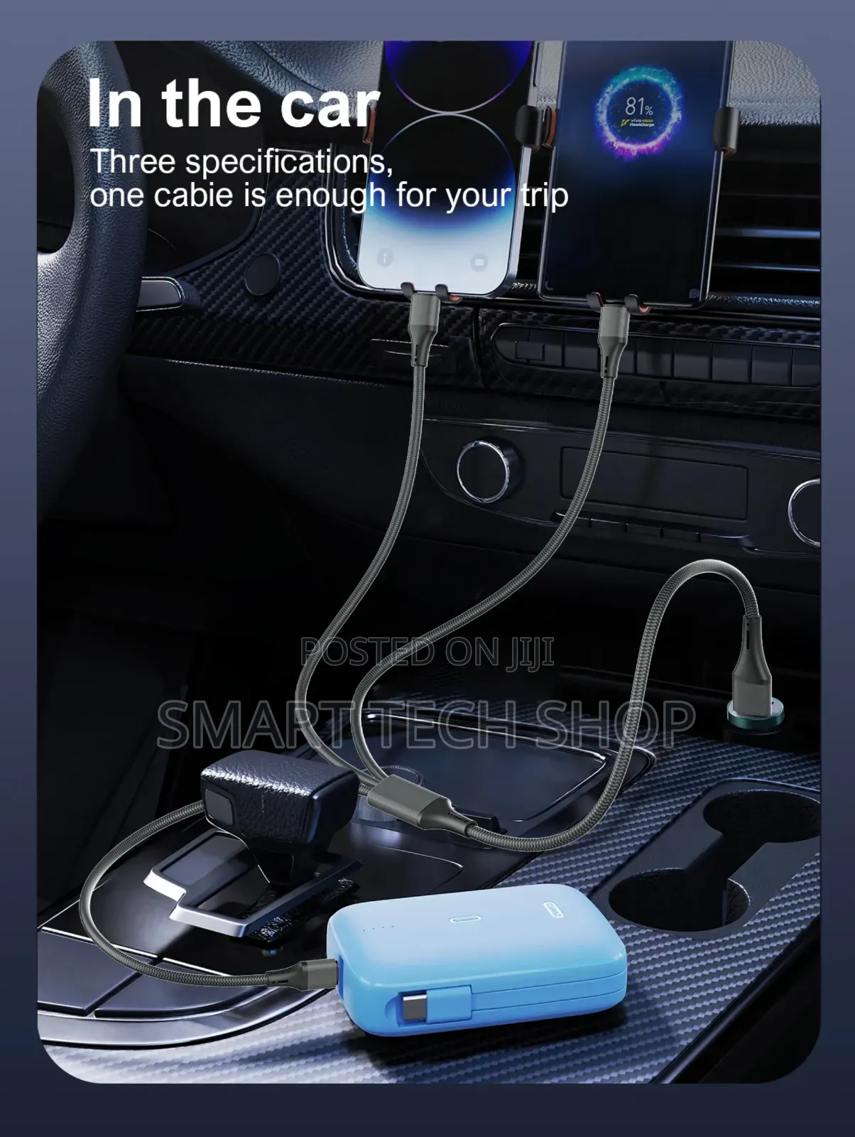 Ldnio Lc97u Universal Multi-Function Charging Cable Tablet 3 in 1