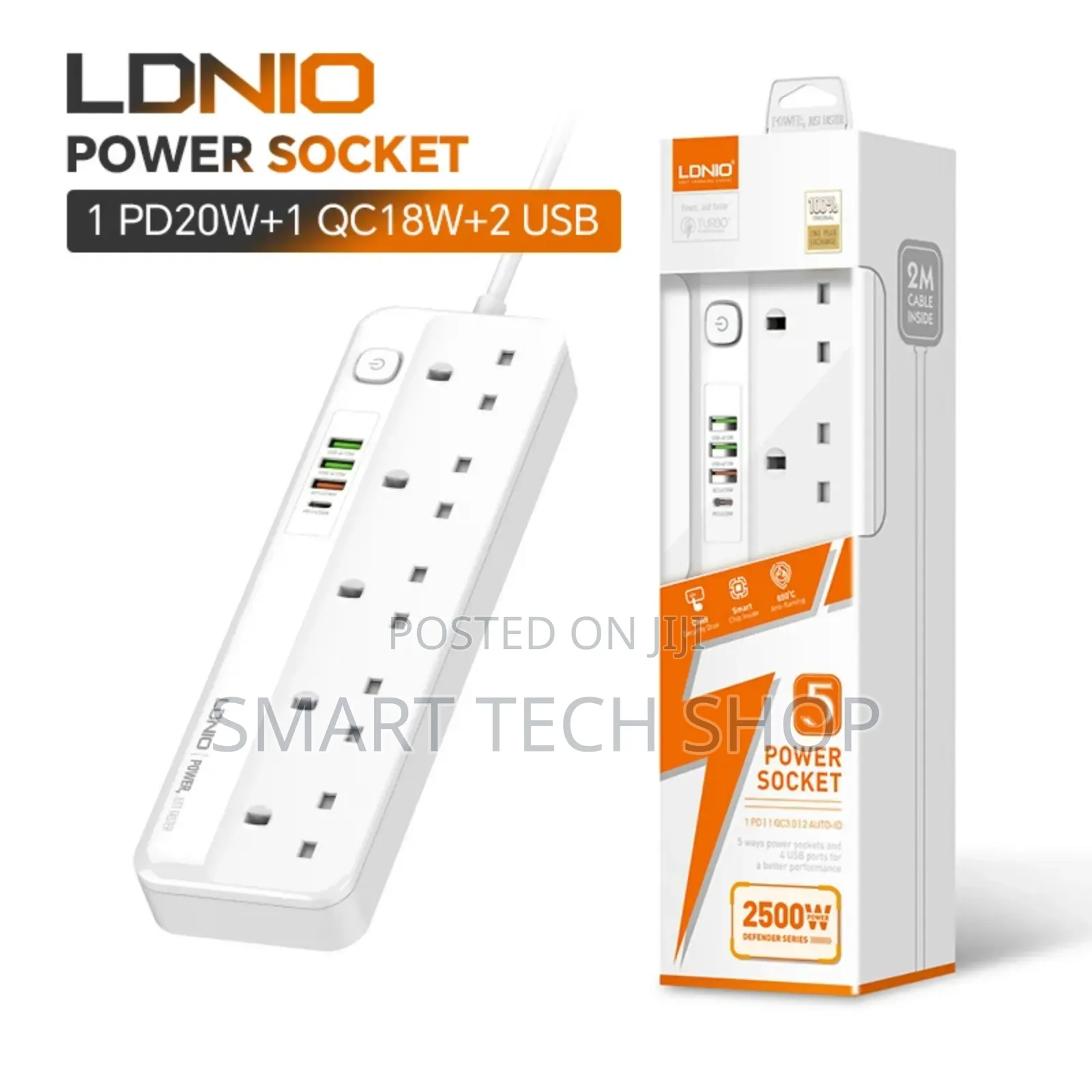 5 Socket Ldnio Sc5415 China Power Strip Fit Extension