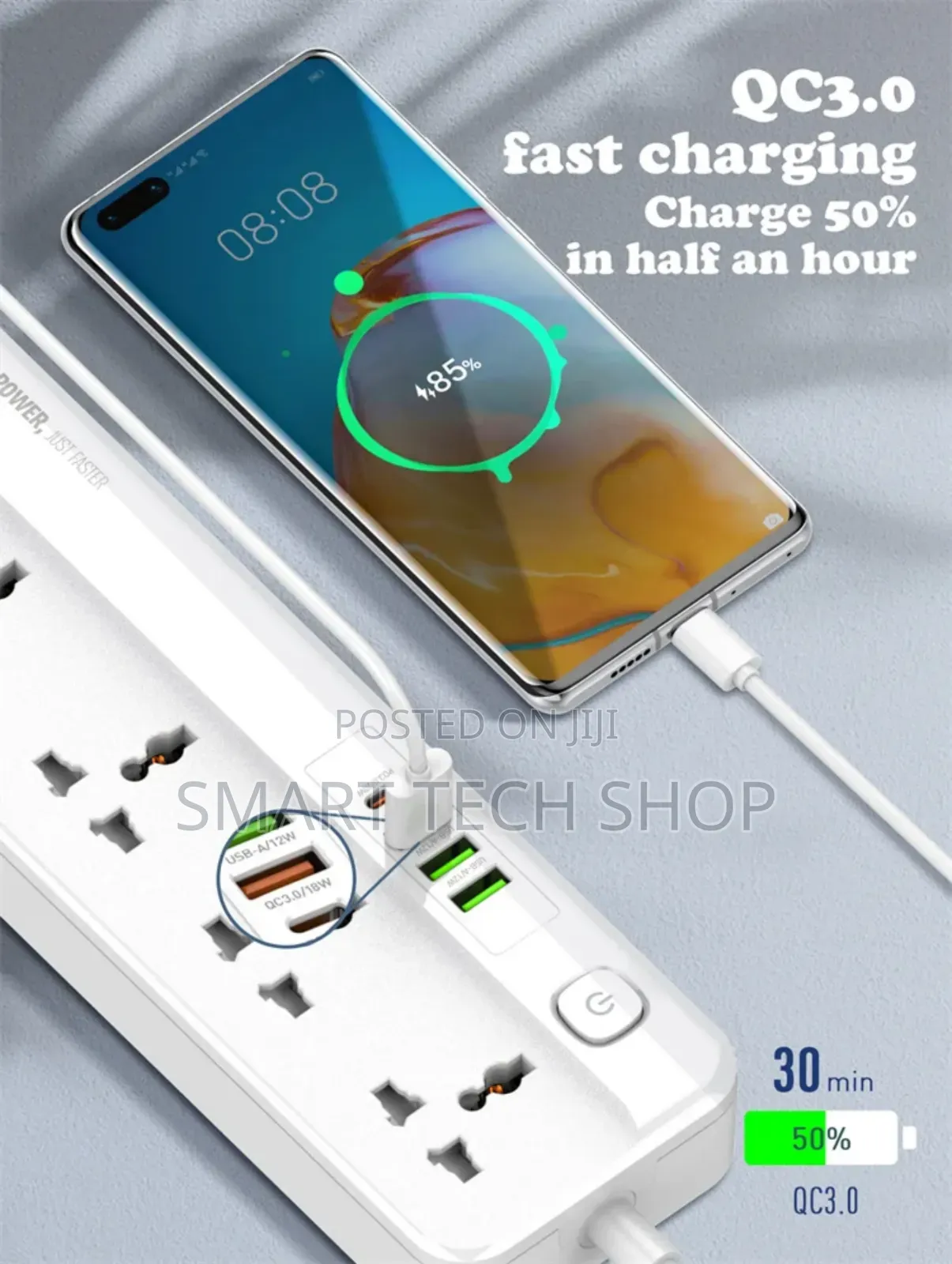 5 Socket Ldnio Sc5415 China Power Strip Fit Extension