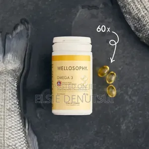 Wellosophy Omega 3 Sourced From Fish Oil- Friend of the Sea Certified