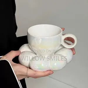 Aesthetic Cup With Saucer