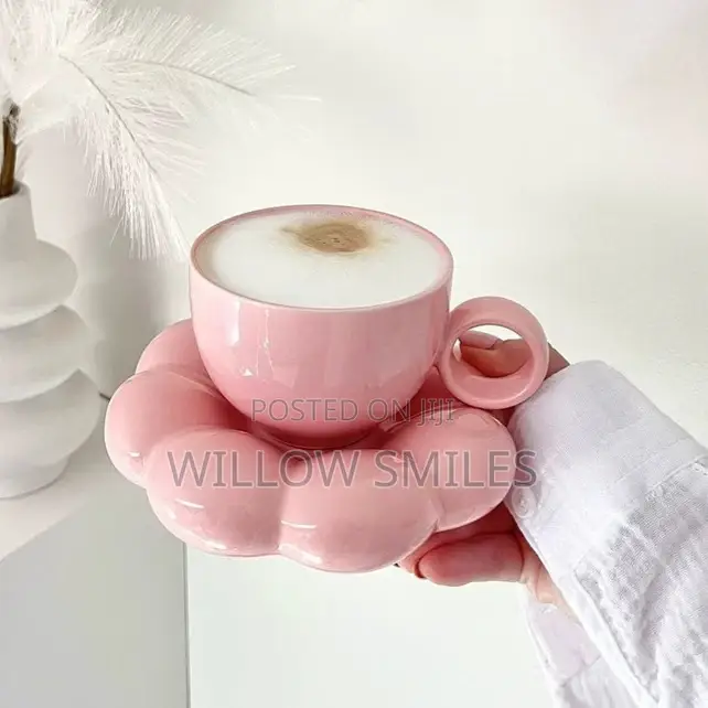 Aesthetic Cup With Saucer