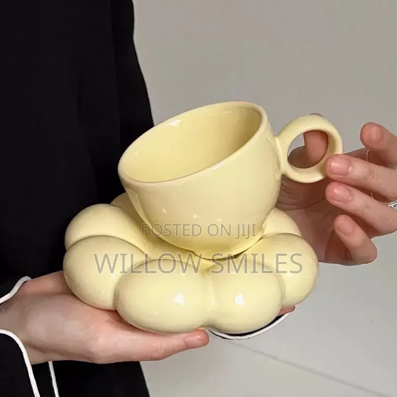 Aesthetic Cup With Saucer