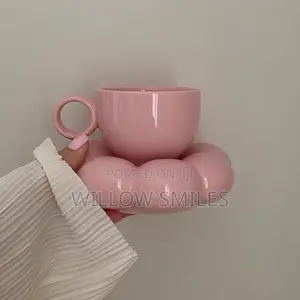 Aesthetic Cup With Saucer