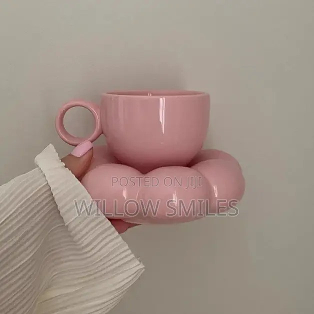 Aesthetic Cup With Saucer