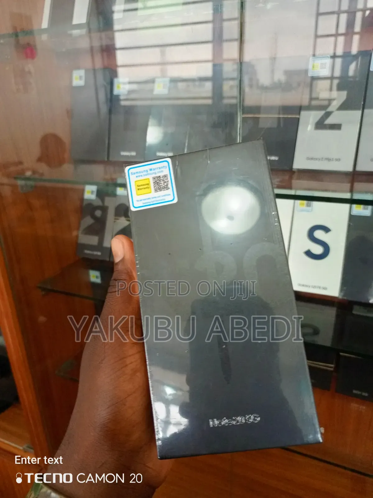 New Samsung Galaxy Note 20 5G 256 GB Green