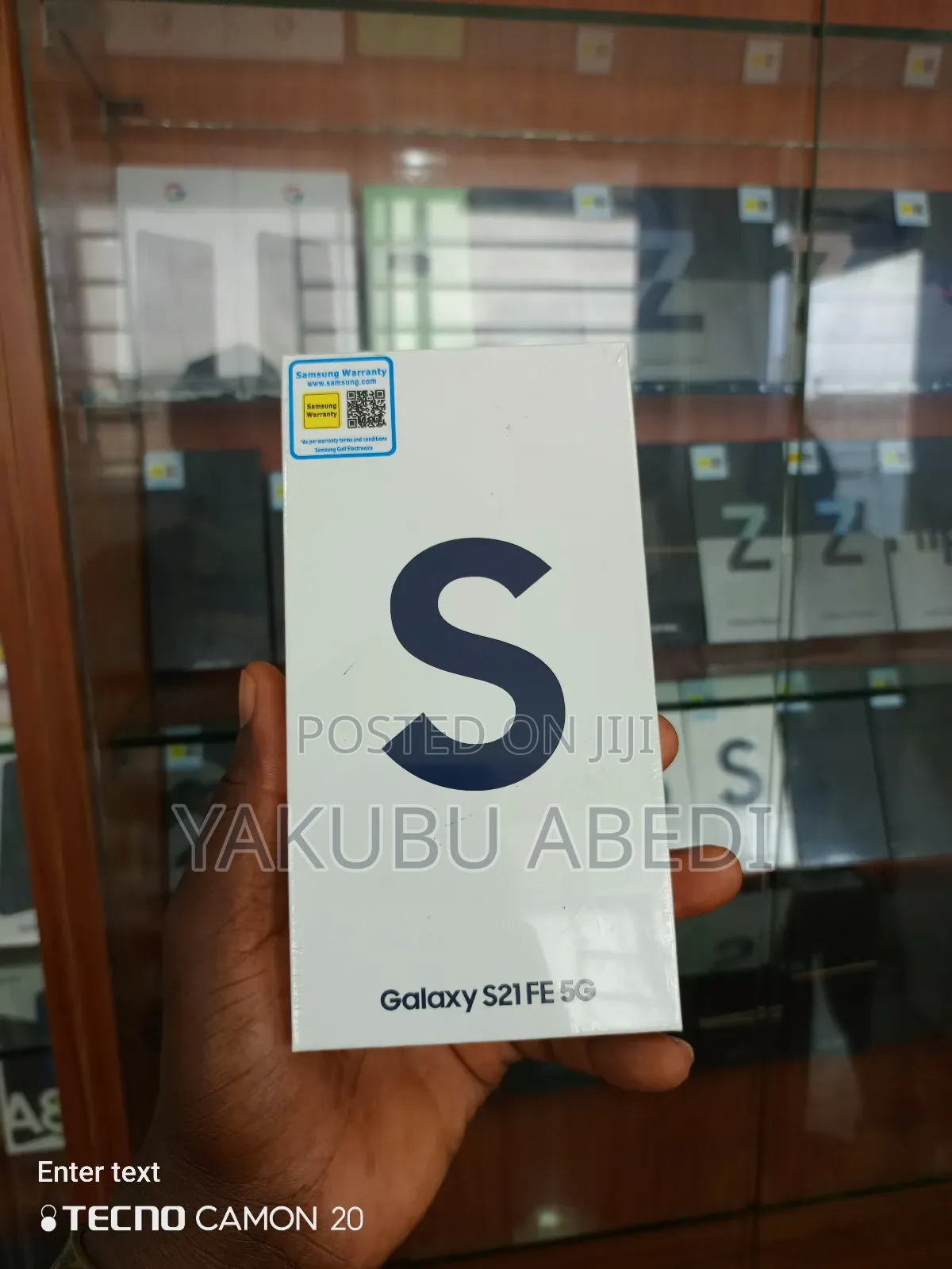 New Samsung Galaxy S21 FE 5G 128 GB Black