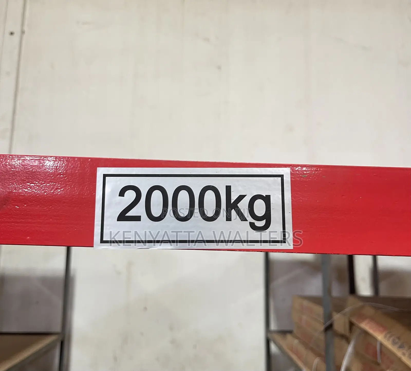 Manual Pallet Lifter 2000kg Load Capacity Stacker Heavy Duty Forklift
