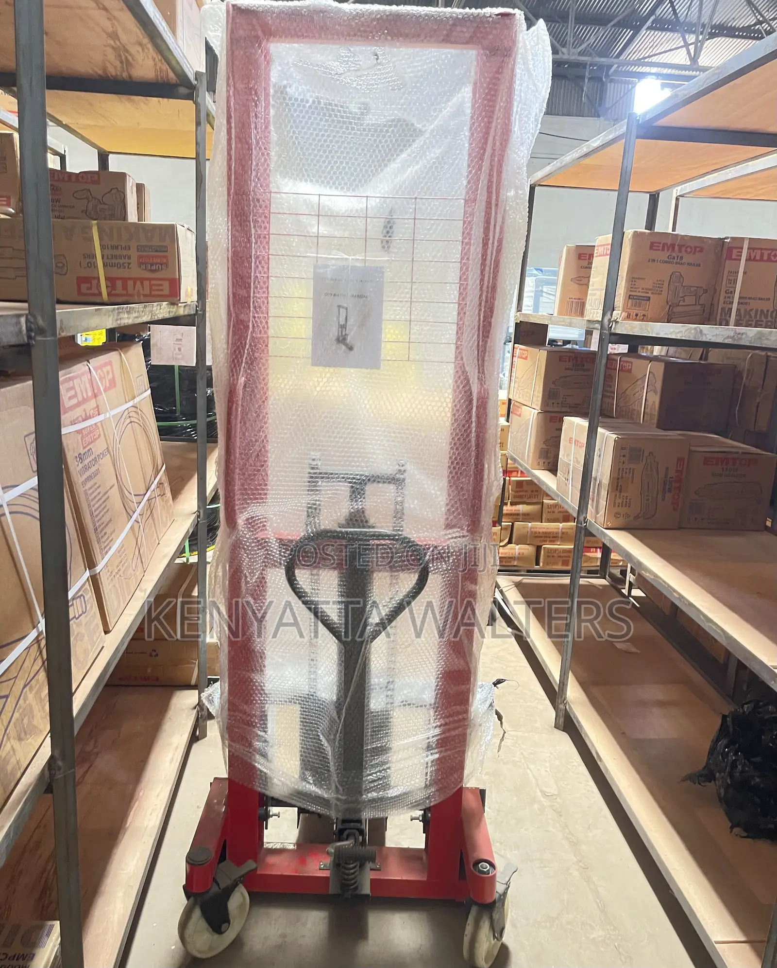 Manual Pallet Lifter 2000kg Load Capacity Stacker Heavy Duty Forklift