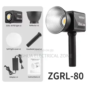 80w Led Video Light With Built-in Rechargeable Battery And Adjustable