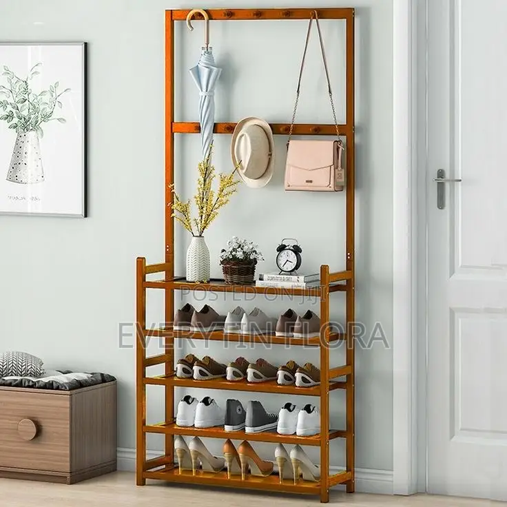 Shoes and Hut Rack
