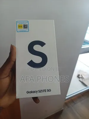 New Samsung Galaxy S21 FE 128 GB Black