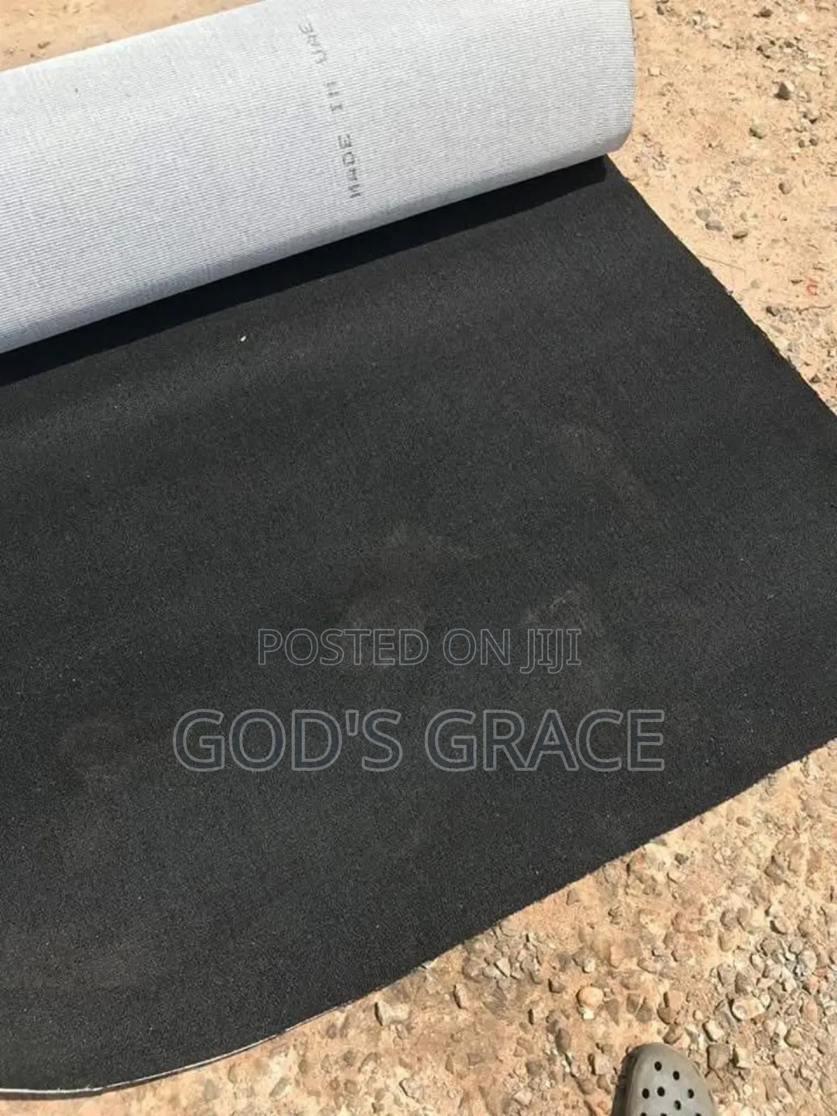 Black Floor Carpet