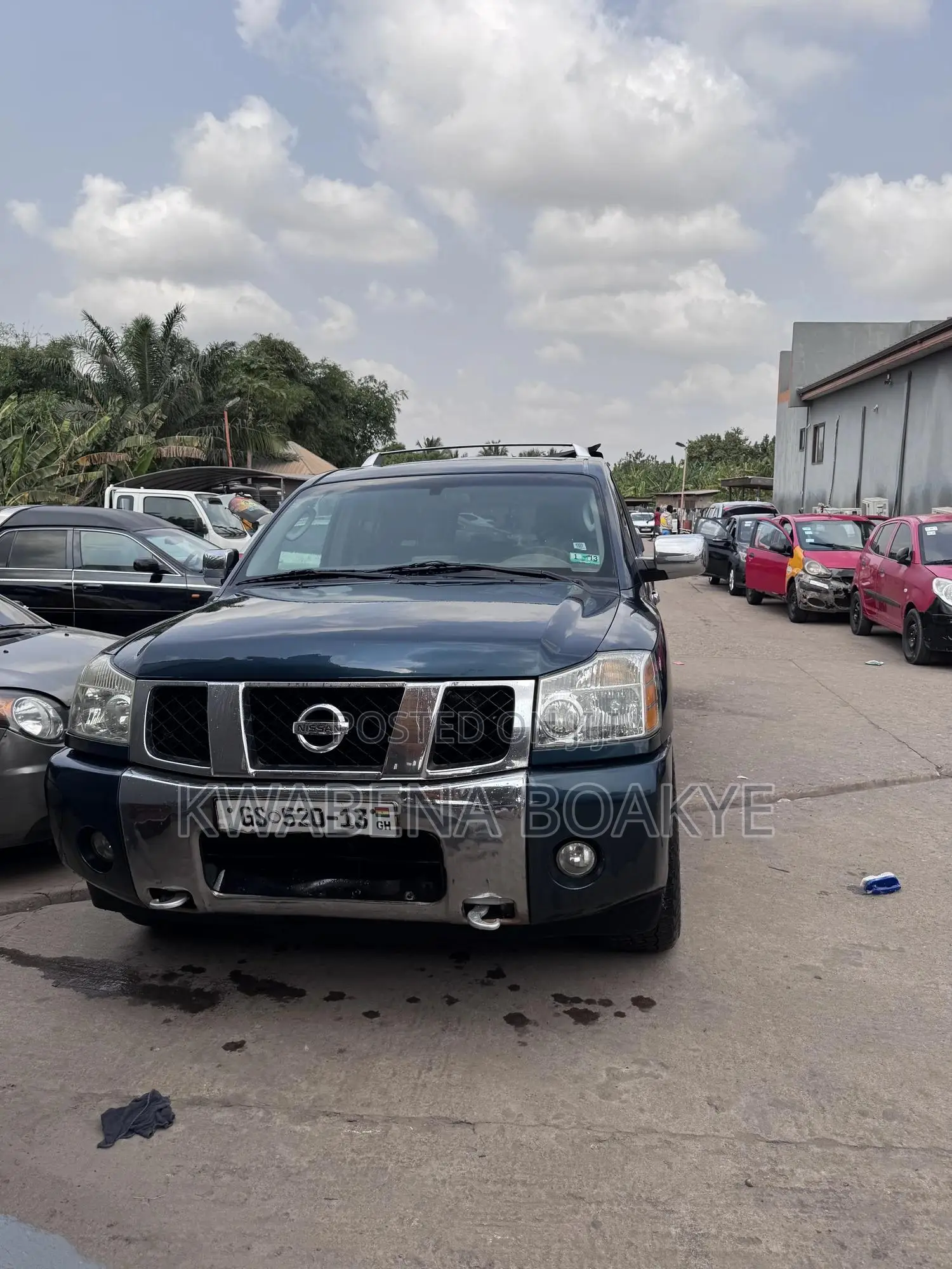 Nissan Armada 2002 Blue