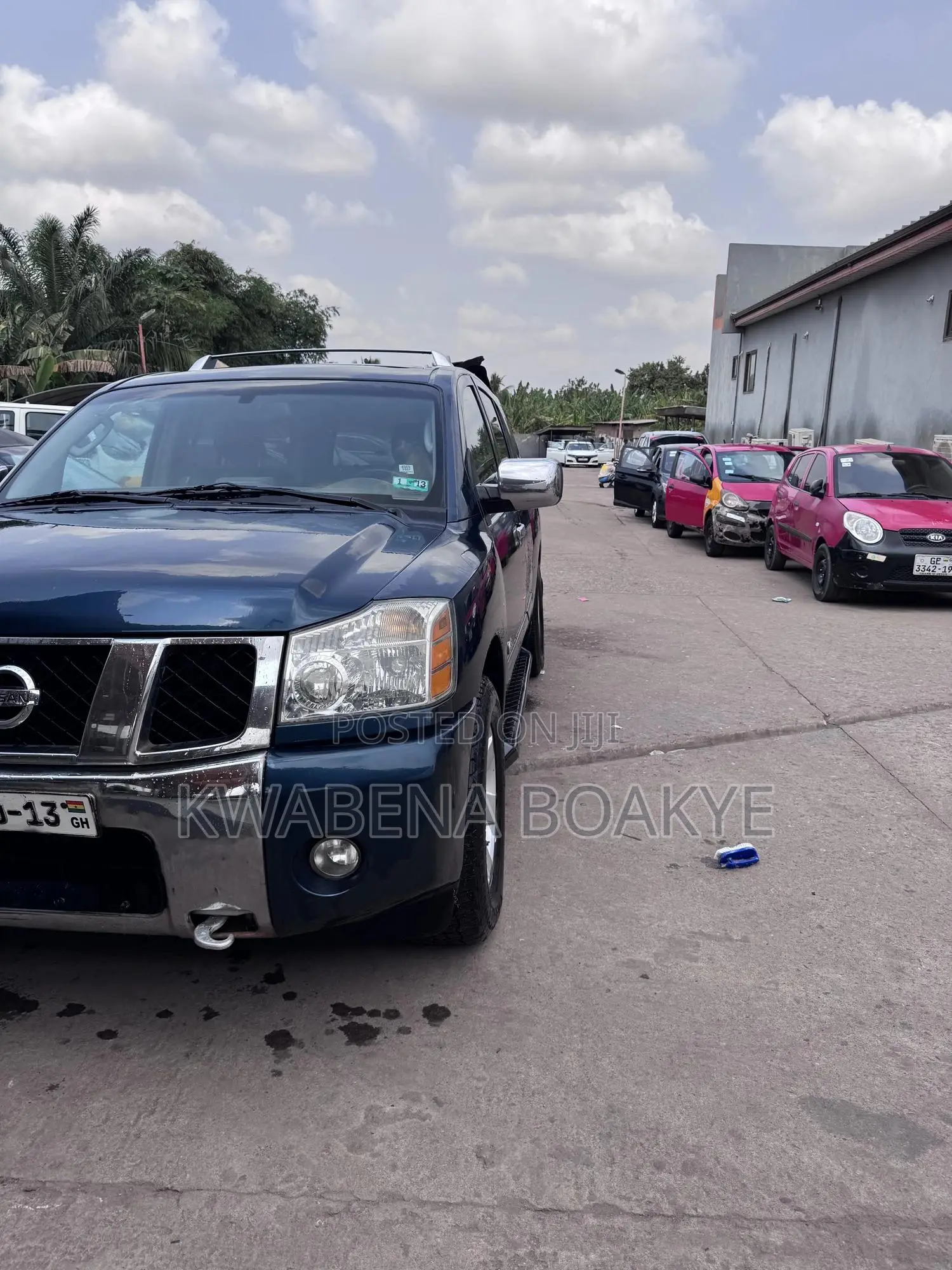 Nissan Armada 2002 Blue