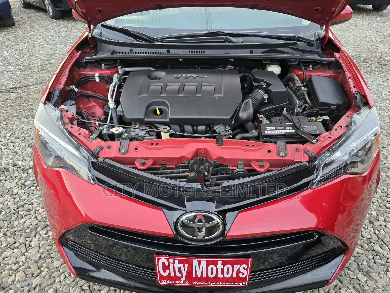Toyota Corolla LE (1.8L 4cyl 2A) 2018 Burgundy
