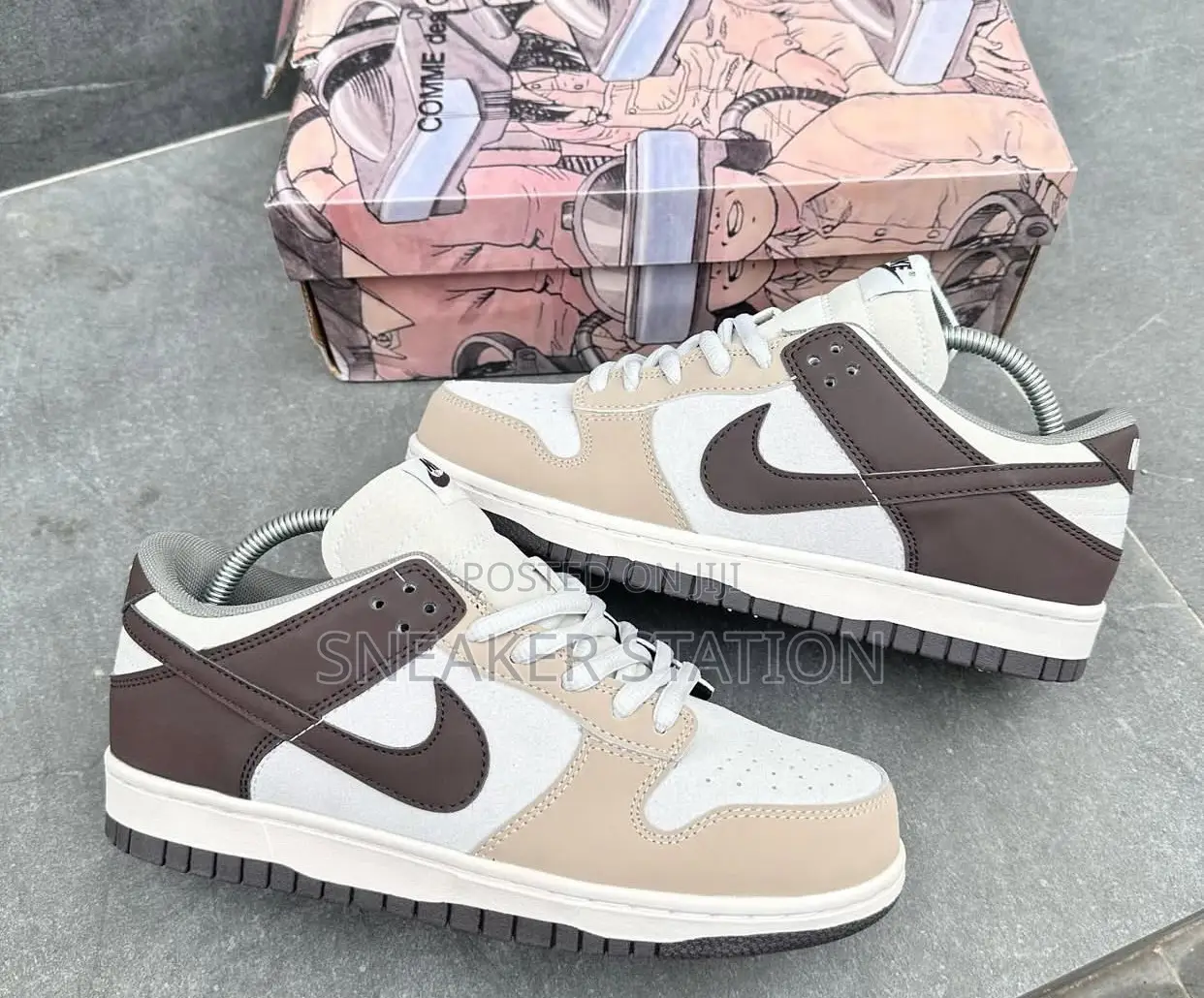 Nike Sb Steamboy Brown/White Sneaker