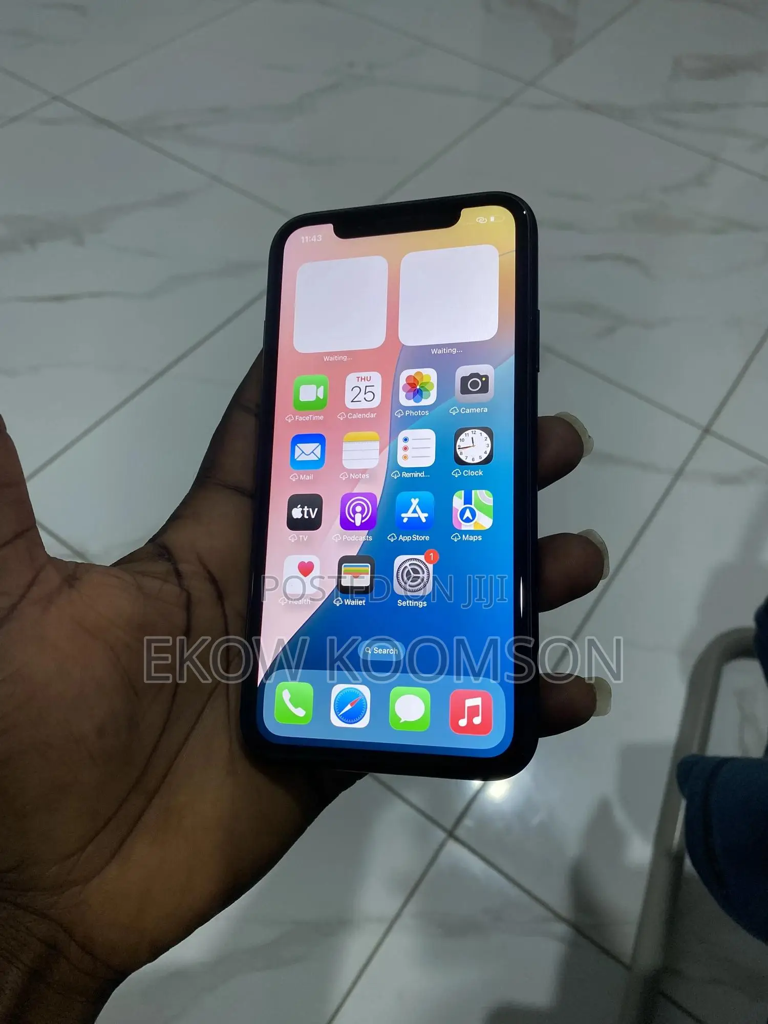 Apple iPhone XR 64 GB Black