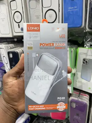 Ldnio Pq20 20000mah Power Bank.