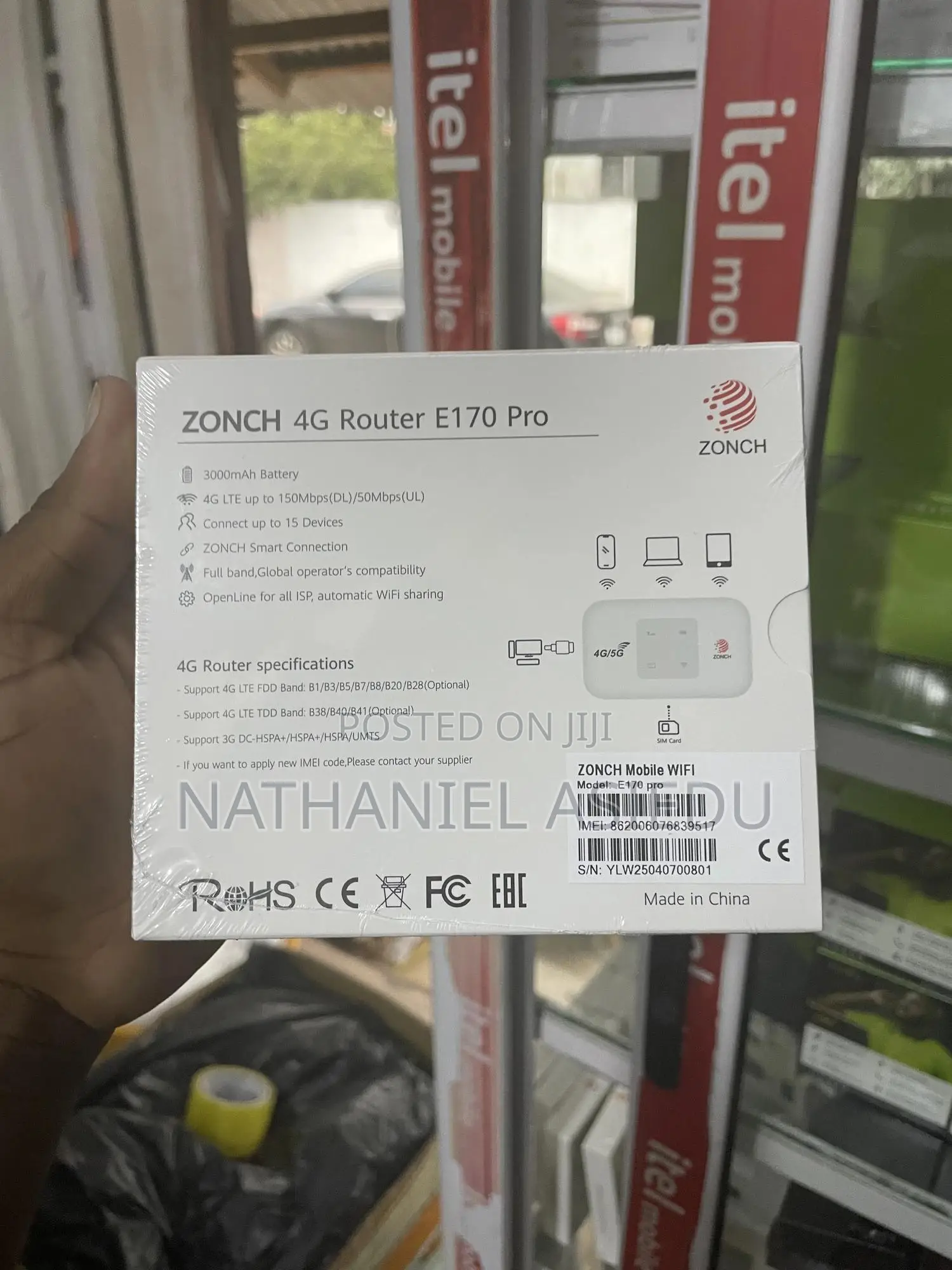 Zonch 4g Router E170 Pro