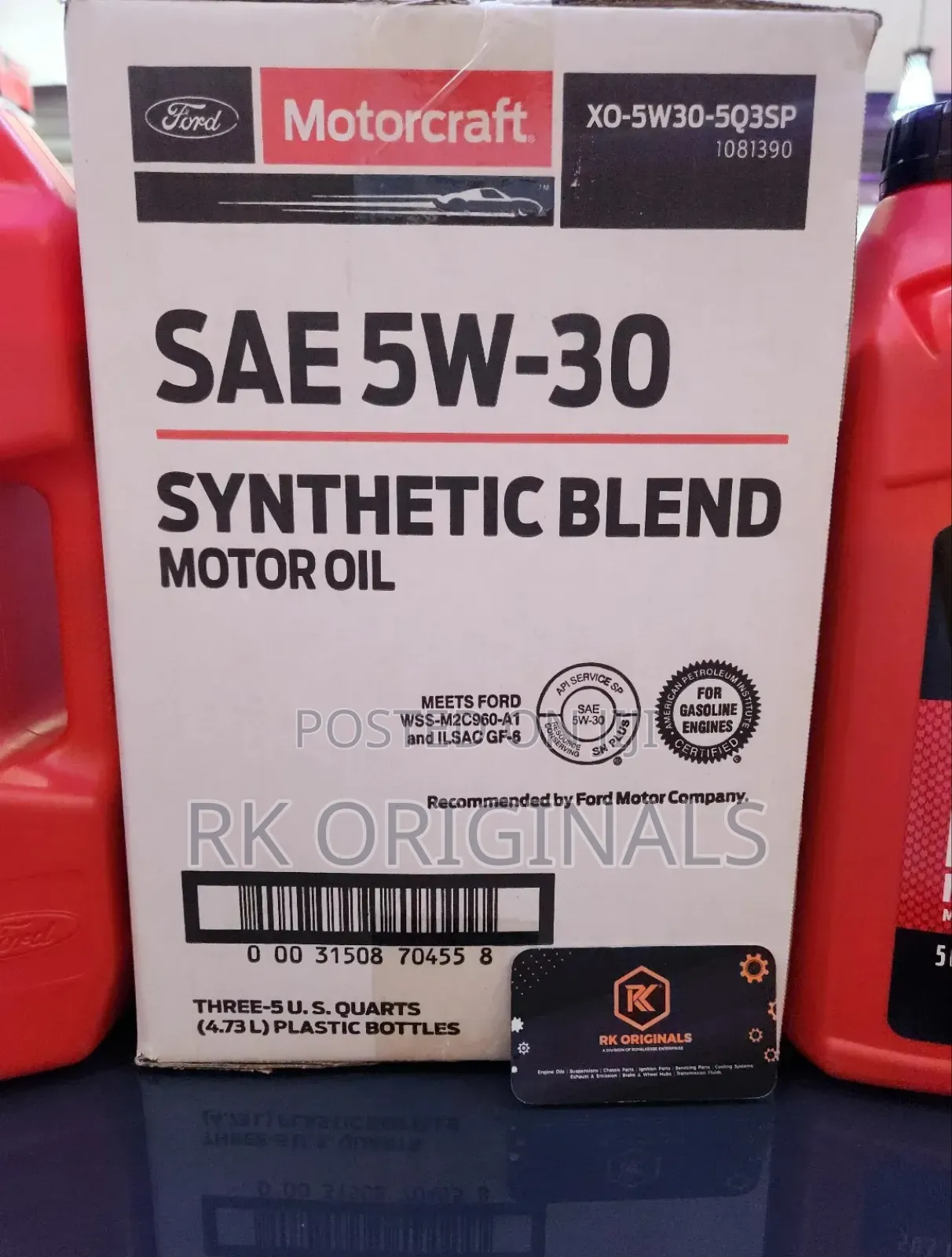 Motorcraft 5w30 Engine Oil 5l Imported From Usa 🇺🇸