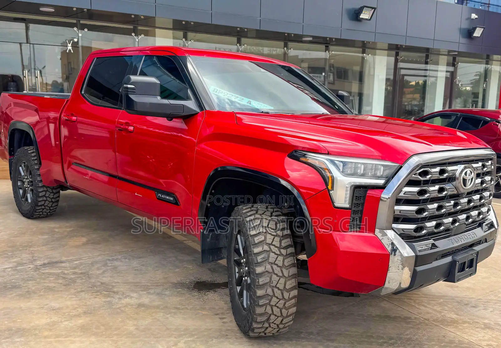 Toyota Tundra Platinum CrewMax 5.5' Bed 2023 Red