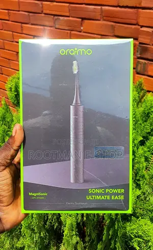 8 Brush Heads - Oraimo Magnisonic Electric Tooth Brush
