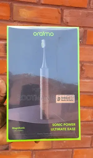 Oraimo Magnisonic Power Electric Toothbrush - 8 Brush Heads