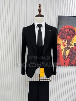 Fashionable Men's 3 Piece Suits in Accra- Fast Delivery in 2 Hours
