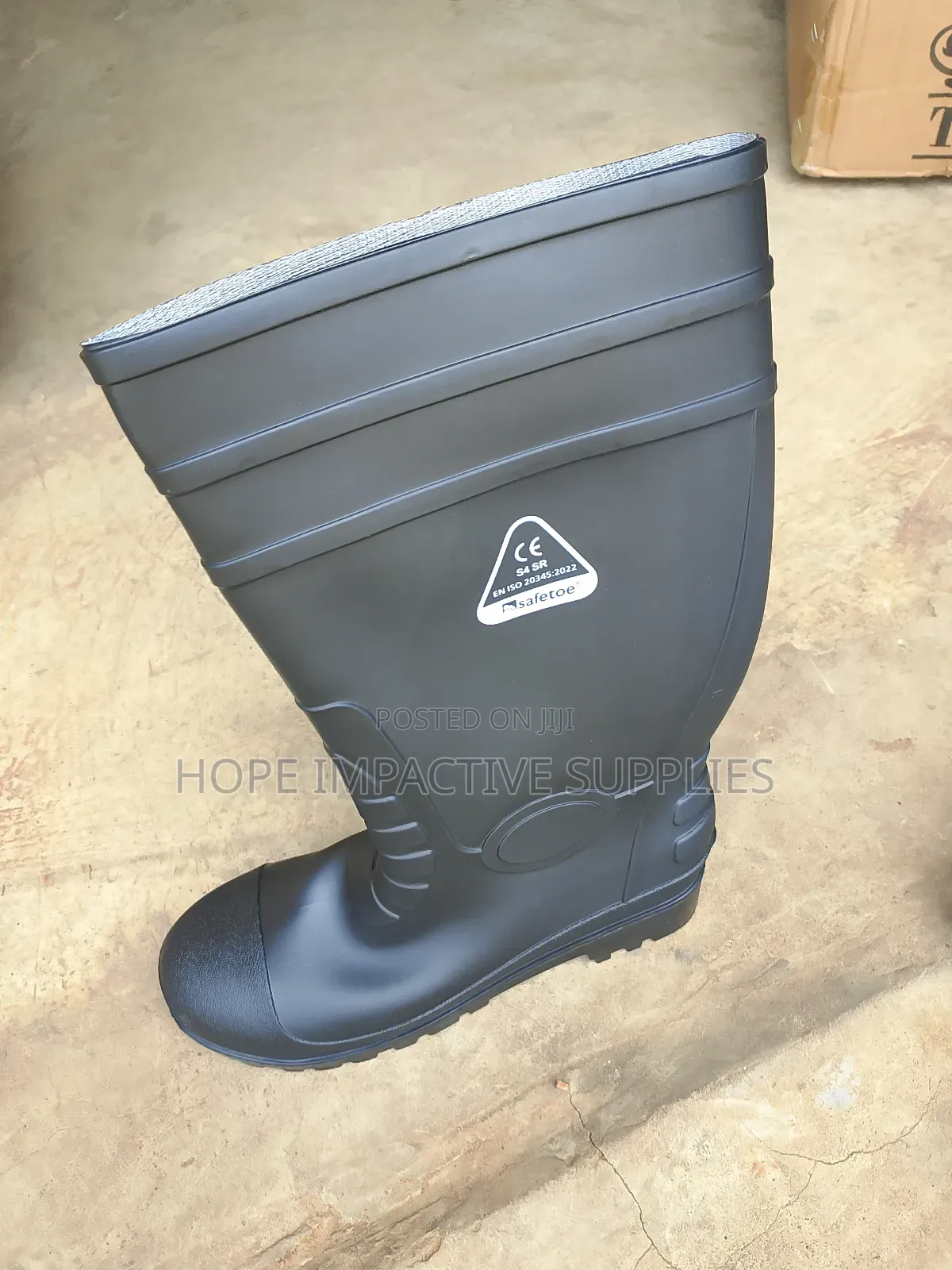 Safety Wellington Boots - Safetoe - (Steel Toe)