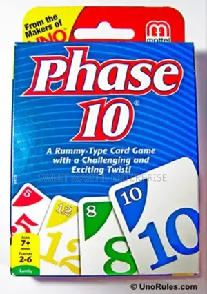 Phase 10 Card Game