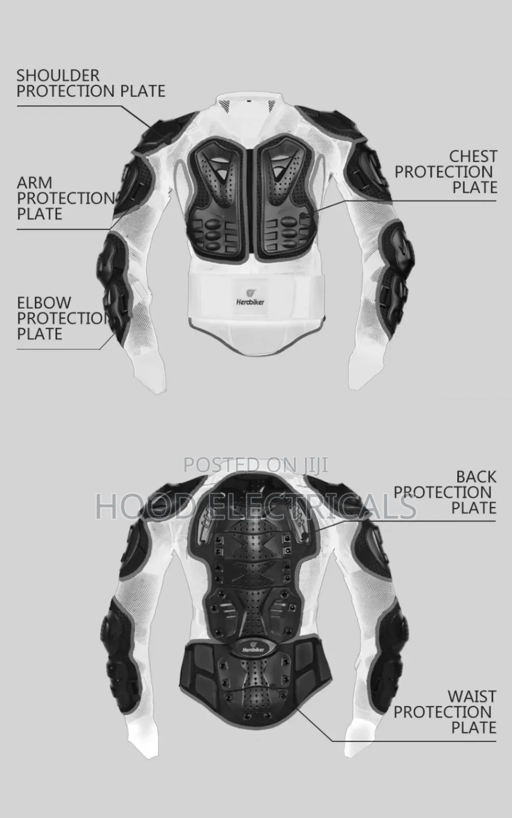 Motorcycle Jacket Guard