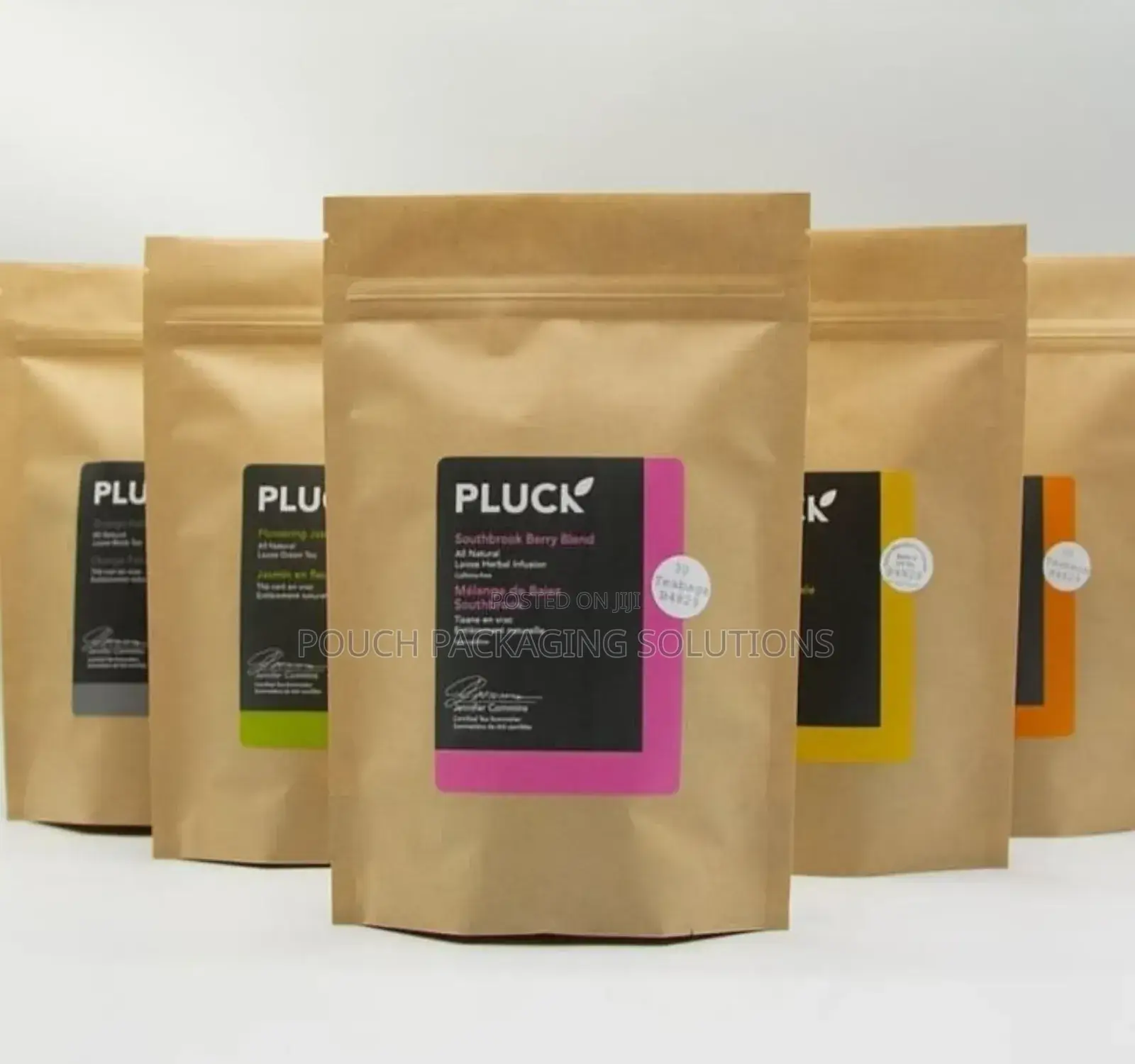 Brown Kraft Paper Pouch [Windowless]