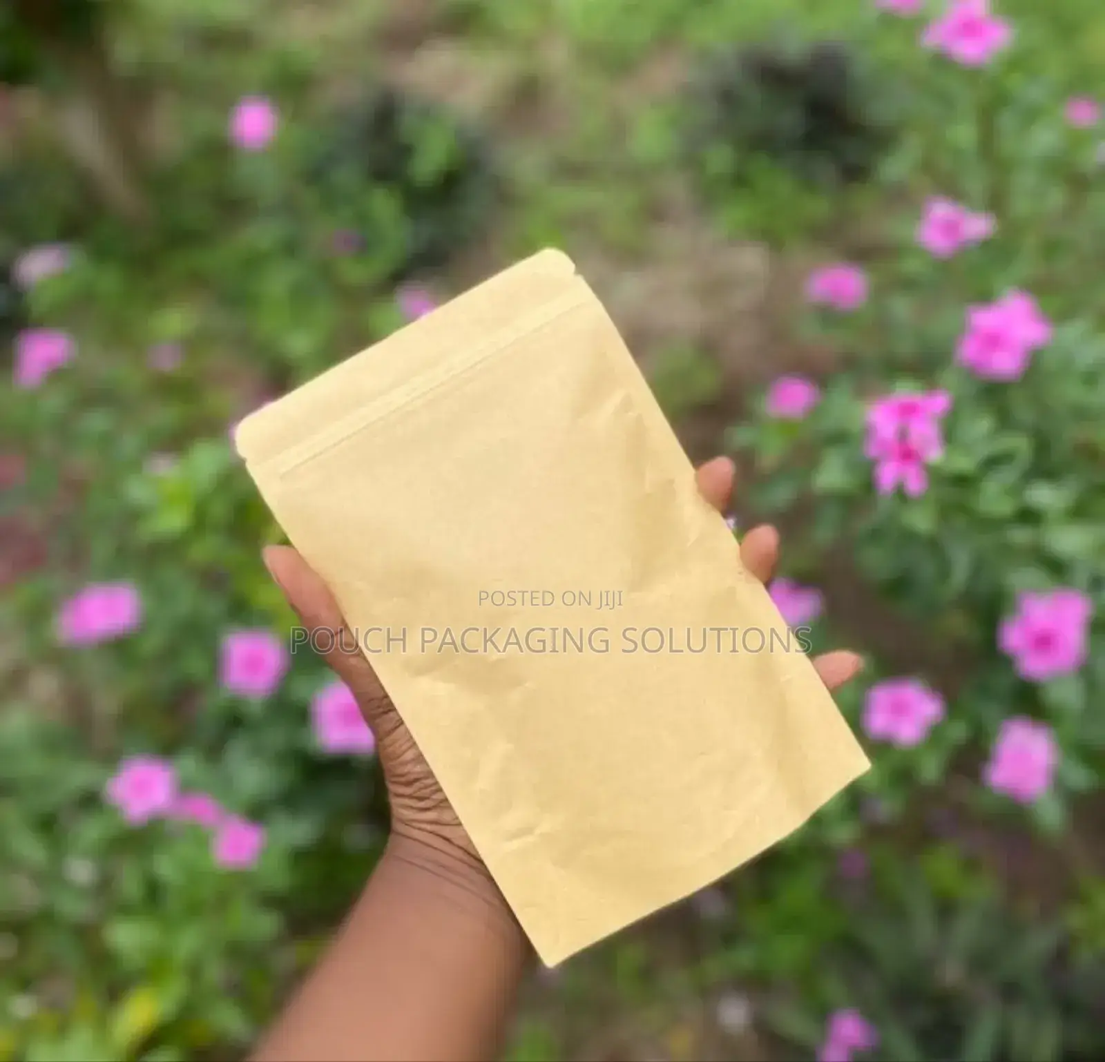 Brown Kraft Paper Pouch [Windowless]