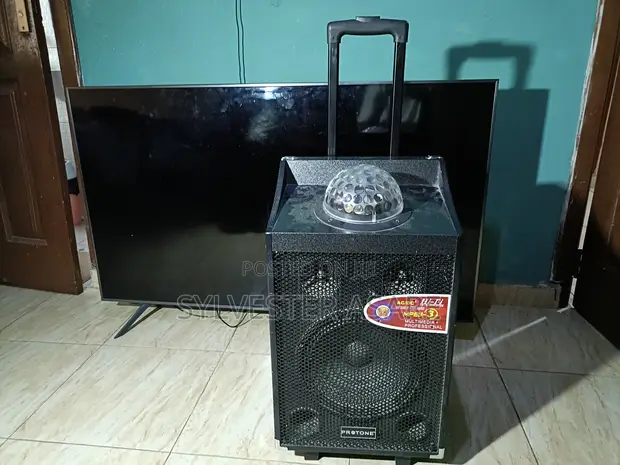55 Inches Samsung Tv and Bluetooth Speaker in Ablekuma TV DVD