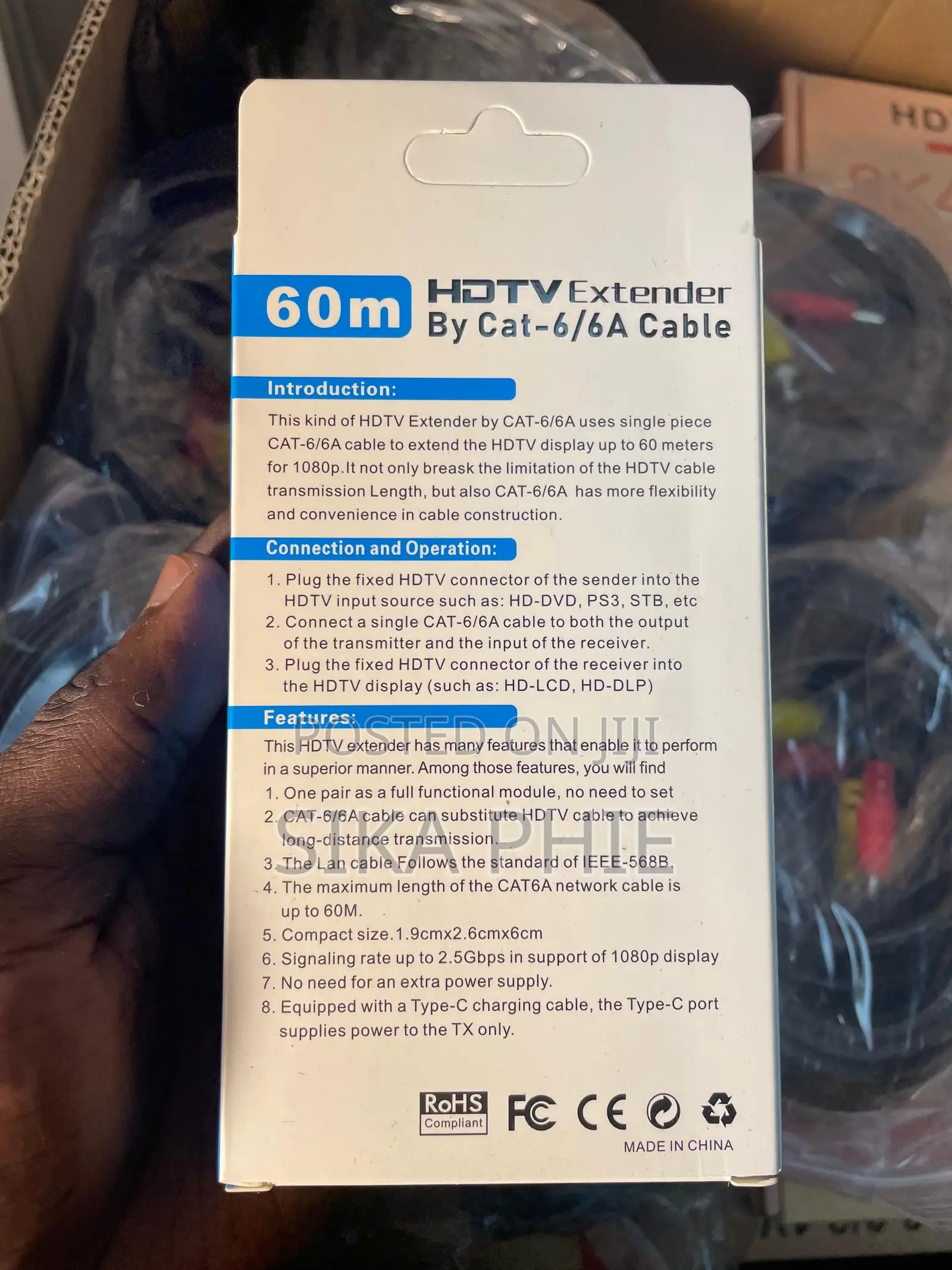 Hdmi Extender 60m