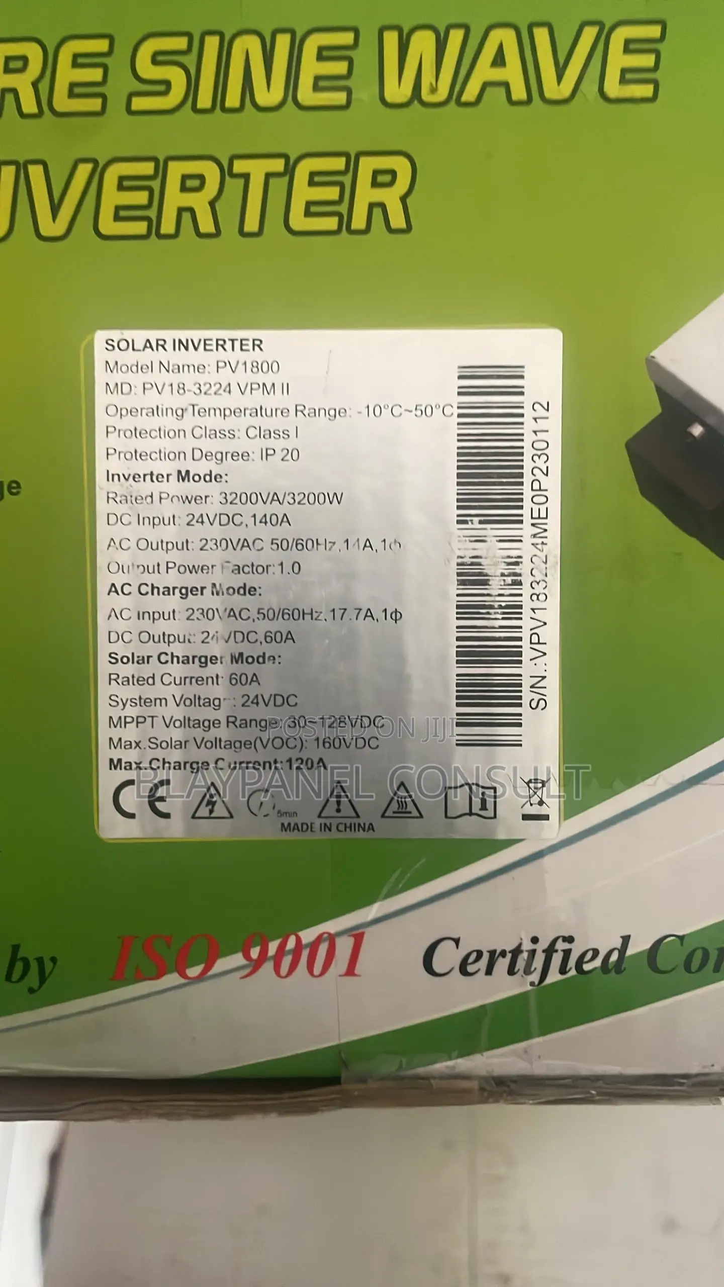 3kw Must Hybrid Solar Inverter