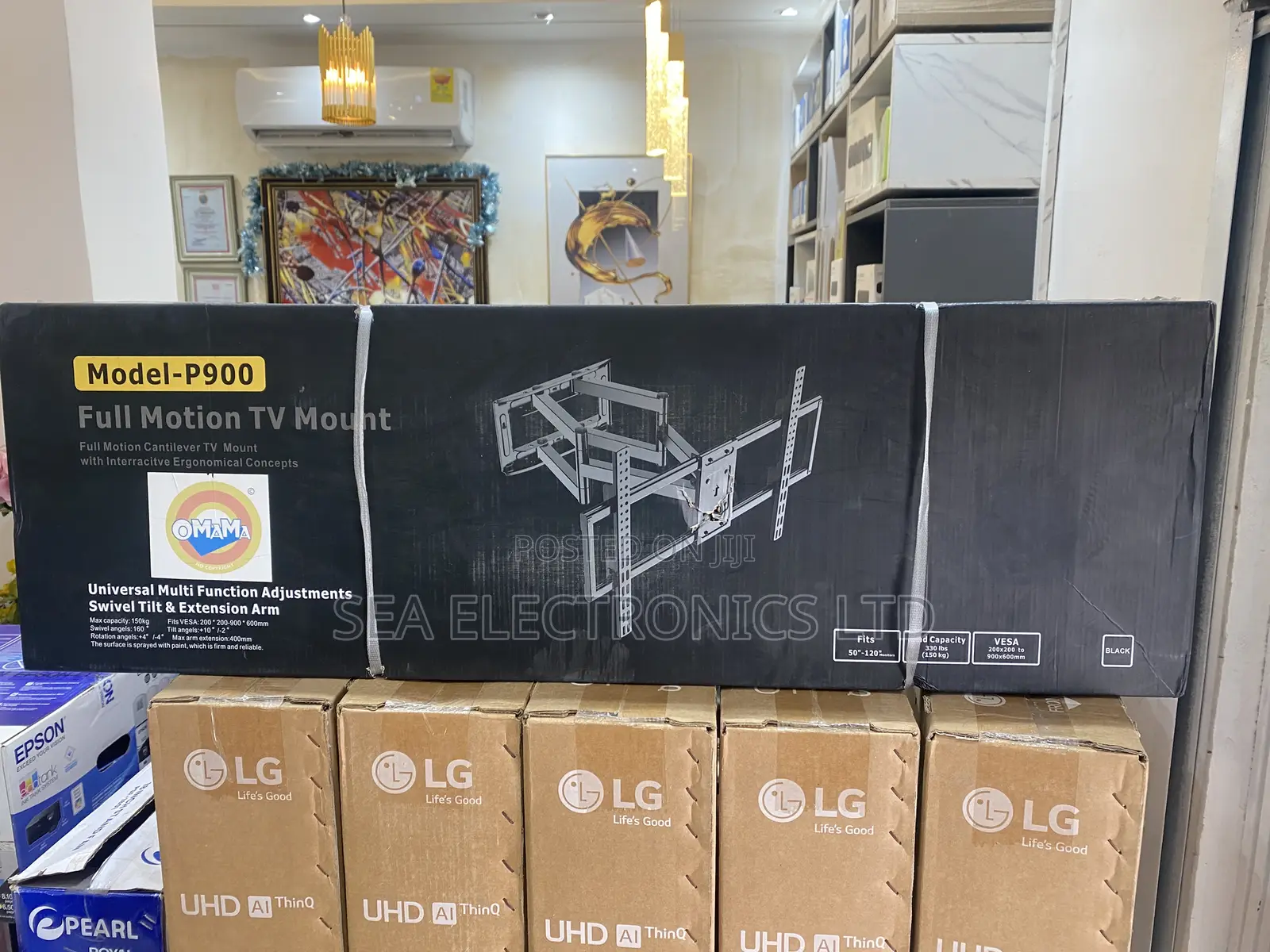 Mount Adjustable 50-120 Inch