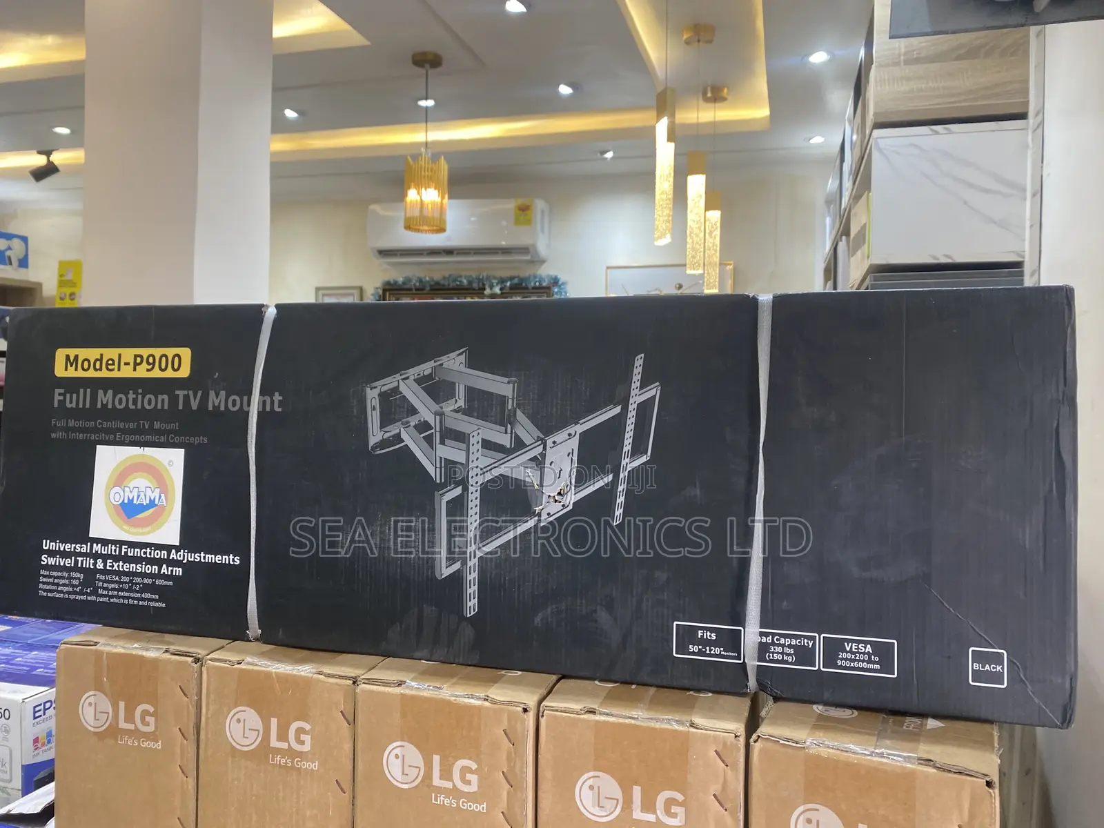 Big Adjustable Tv Mount 50-120”