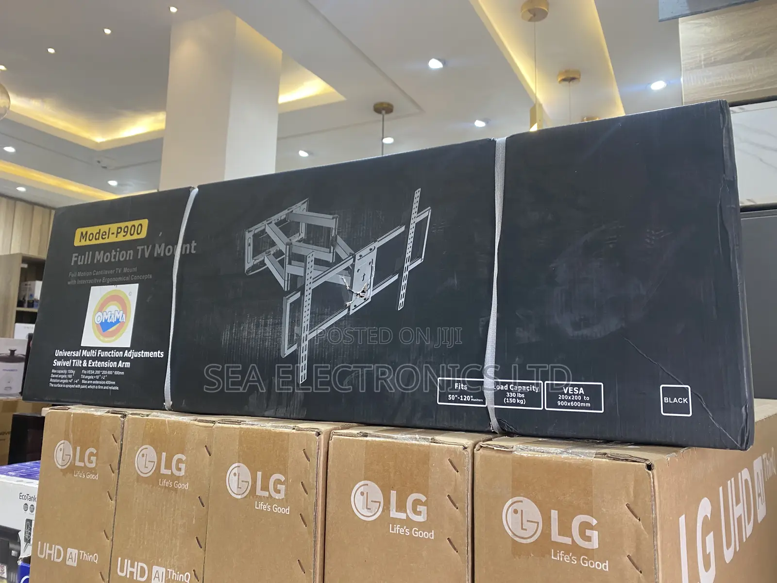 Strong Adjustable 50-120 Inch Wall Mount Units