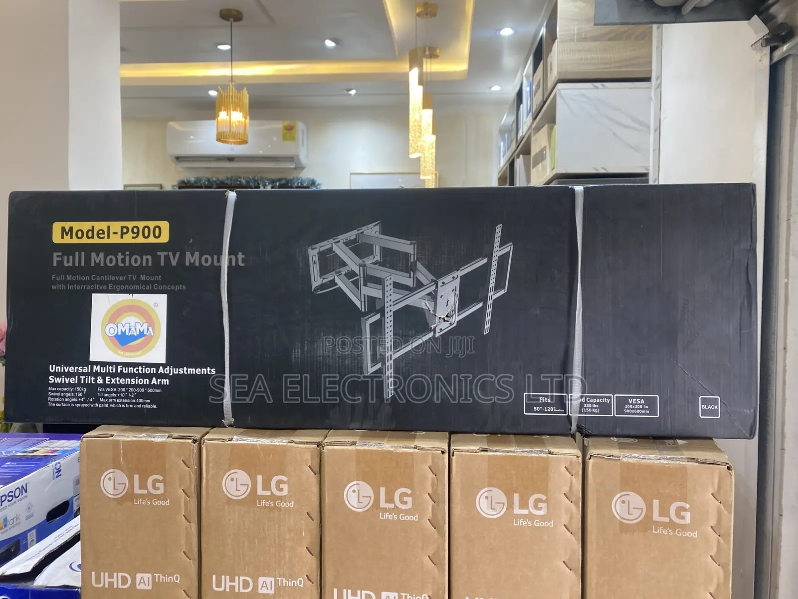 Heavy-duty Bracket For 60-120” Tvs