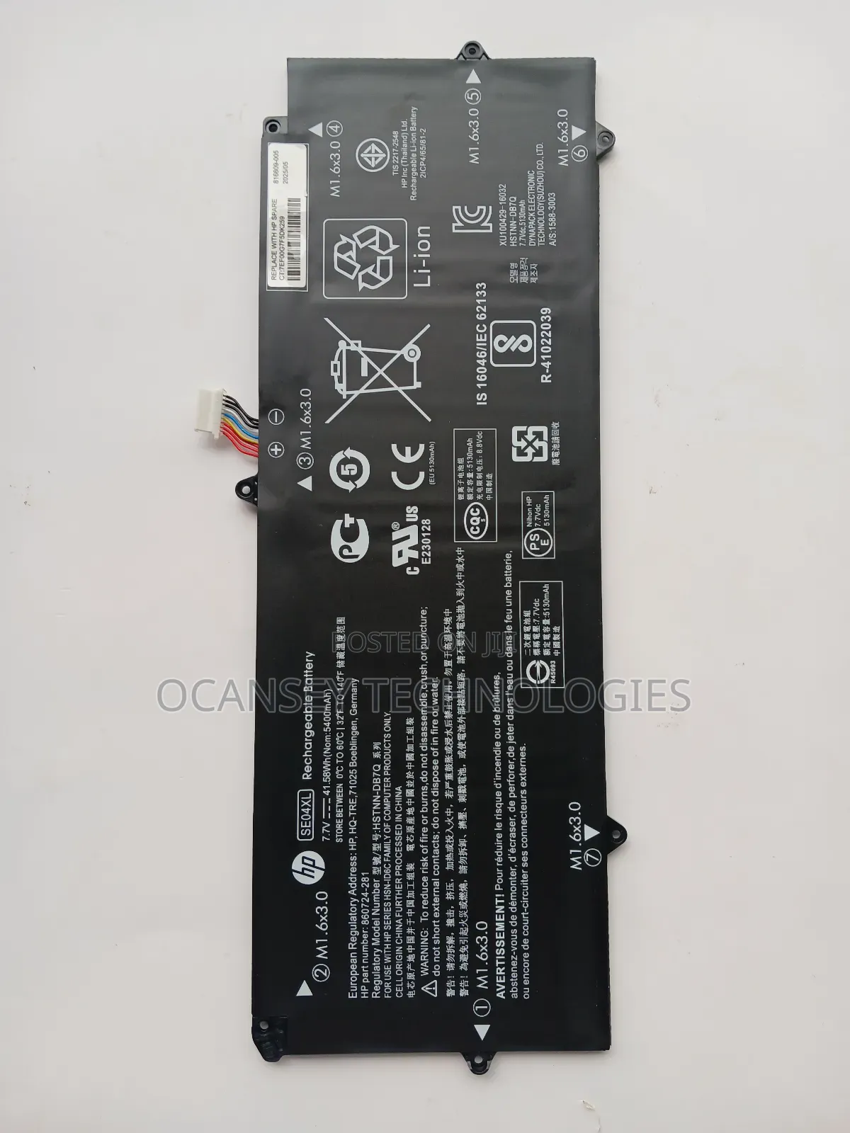 Original Hp Se04xl Battery for Hp Pro X2 612 G2 Series