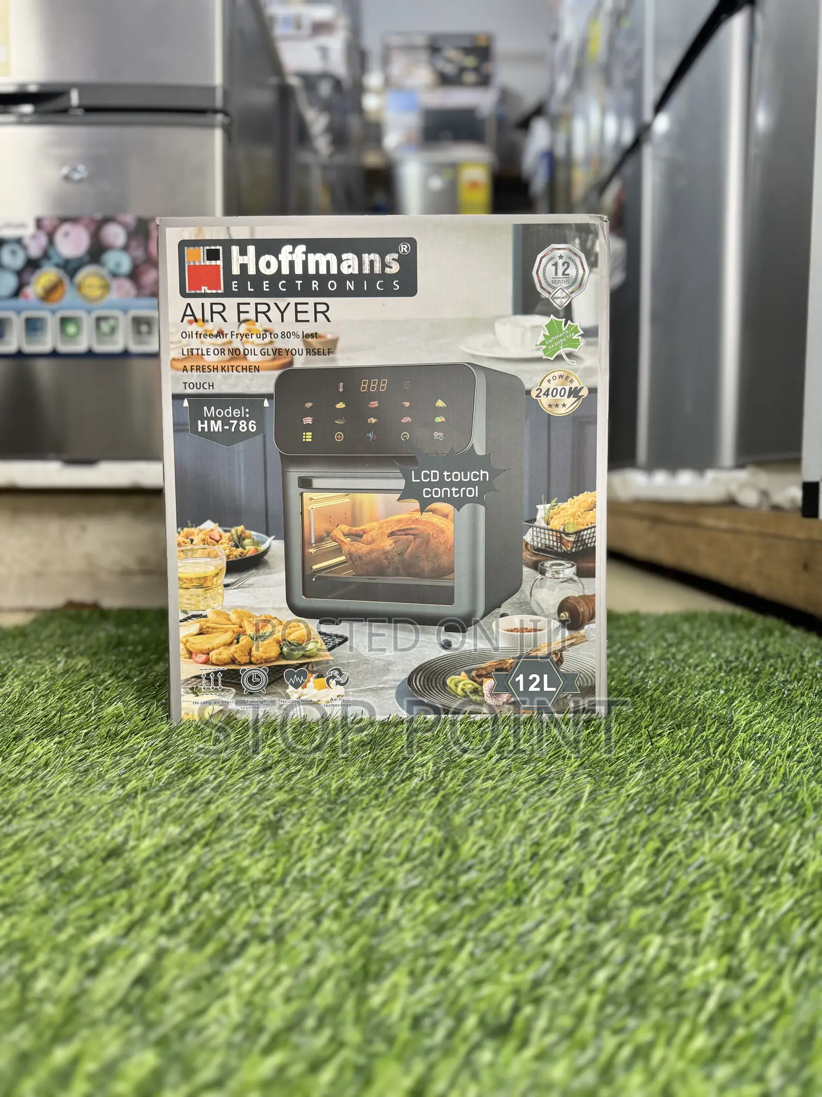 12 LTR Air Fryer With LCD Touch Control