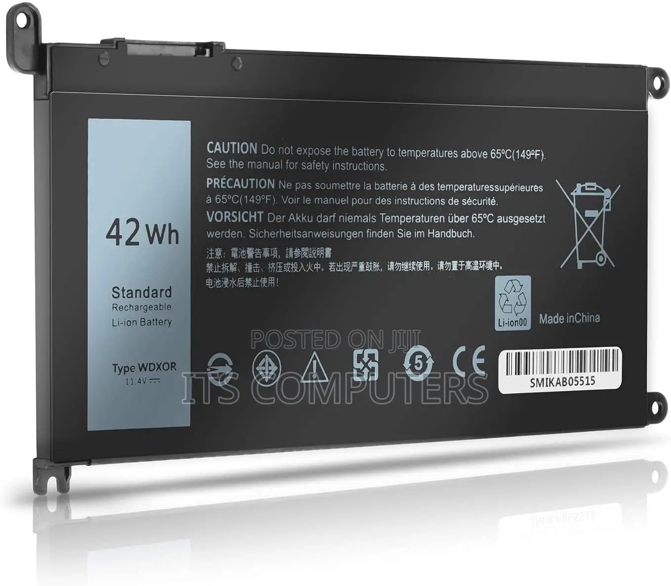 Dell Wdxor Battery