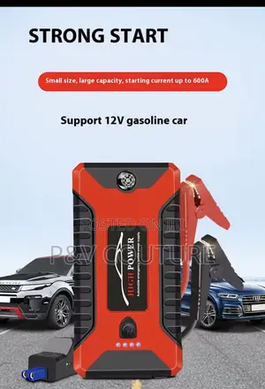 Car Battery Jumper and Tire Pump